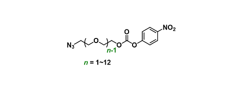 Azido-PEGn-4-nitrophenyl carbonate